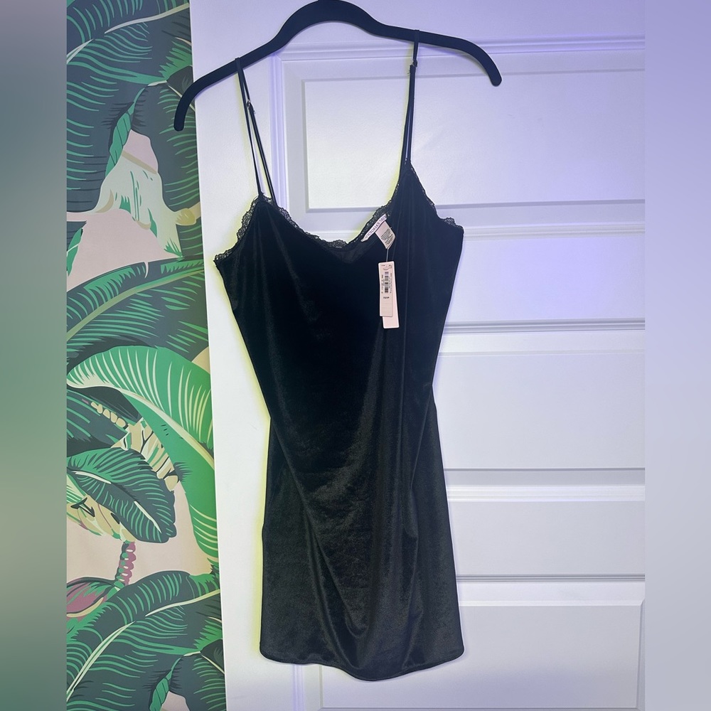Victoria’s Secret velvet slip dress